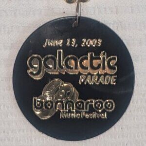 Vintage GALACTIC PARADE beads Bonnaroo 6/13/2003